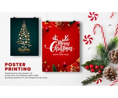 Christmas Poster Printing: Create a Festive Atmosphere for Your Home or Business