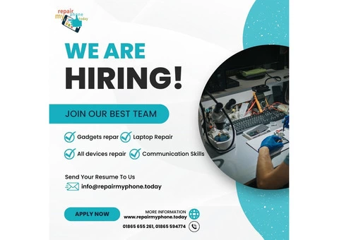 Seeking a Computer & Gadget Technician Opportunity in the UK? Contact Us!