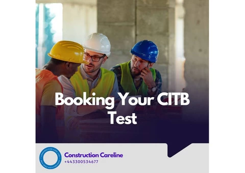 Effortless Online CITB Test Booking & Card Acquisition