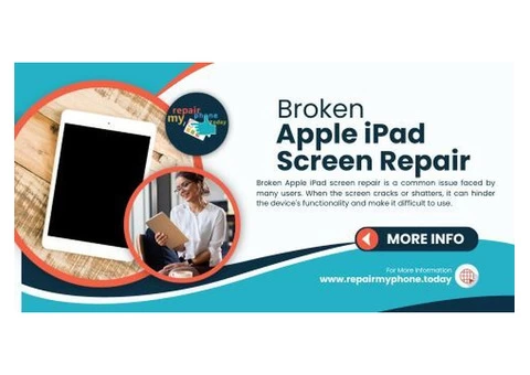 Seamless Broken Apple iPad Screen Repair Services