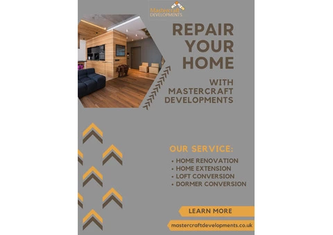 Home Renovations Leeds: Mastercraft Developments