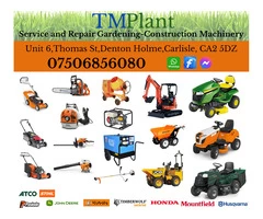TM Plant Service & Repair Gardening-Construction Machinery