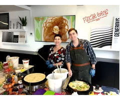 Pancake Events | We Bring Christmas Joy to Your Office | Best Pancakes in London