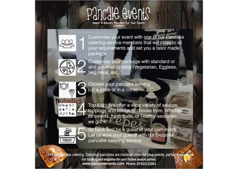 Pancake Events | We Bring Christmas Joy to Your Office | Best Pancakes in London - 5/11