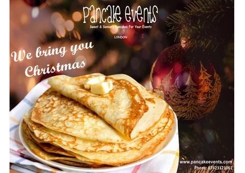 Best Corporate Christmas Catering of London | Delight Your Teams with Festive Pancakes - 1/11