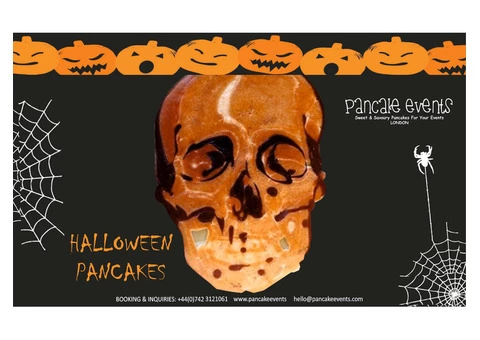 Halloween Party Catering London | Creepy, Creative, and Delicious Pancakes - 1/7