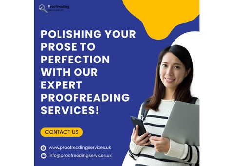 Get professional Proofreading help in the UK