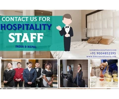 Contact The Best Hospitality Staffing Agency from India, Nepal