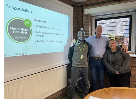 Mental Health First Aid Training Sheffield - 1/6