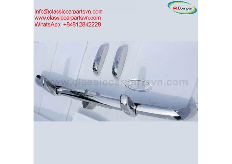 Triumph TR3A (1957-1962) bumpers by stainless steel NEW - 2/4