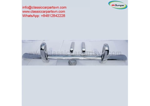 Triumph TR3A (1957-1962) bumpers by stainless steel NEW - 4/4