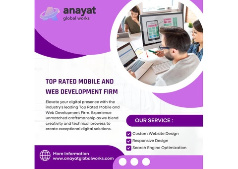 Top Rated Mobile and Web Development Firm
