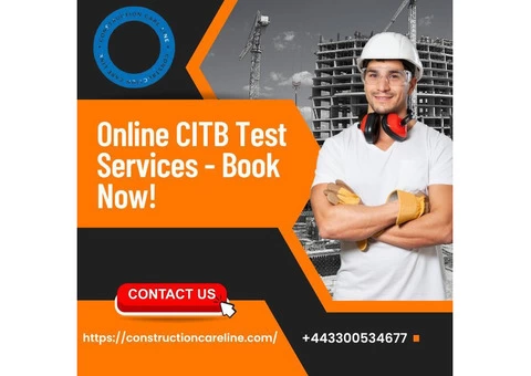 Online CITB Test Services - Book Now!