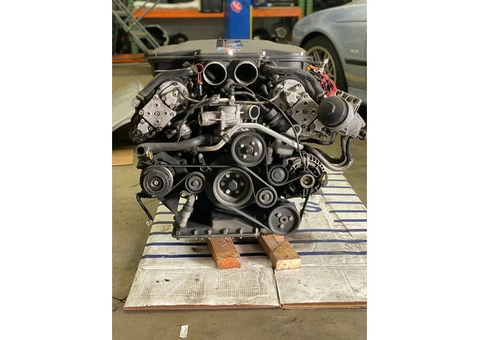 Bmw M5 S62 E39 V8 Complete Engine S62B50 5.0 Motor Transmission Gearbox Ecu - 2/5