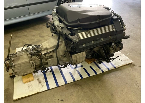Bmw M5 S62 E39 V8 Complete Engine S62B50 5.0 Motor Transmission Gearbox Ecu - 5/5
