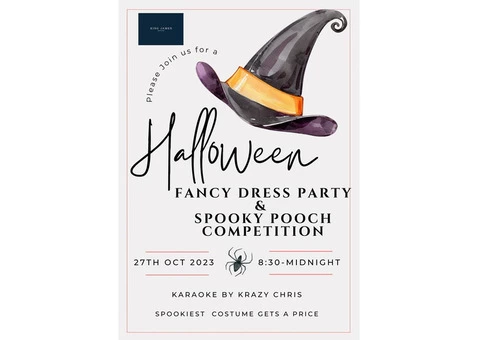 Halloween Events at King James Royston Pub 2023