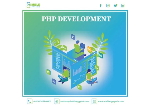 PHP Web Development Company- Nimble AppGenie