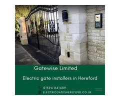 High Standard Automatic Electric Gates in Hereford