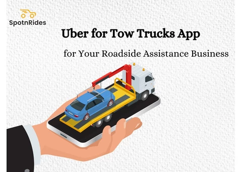 SpotnRides- Uber for Tow Trucks App Development Services - 4/7