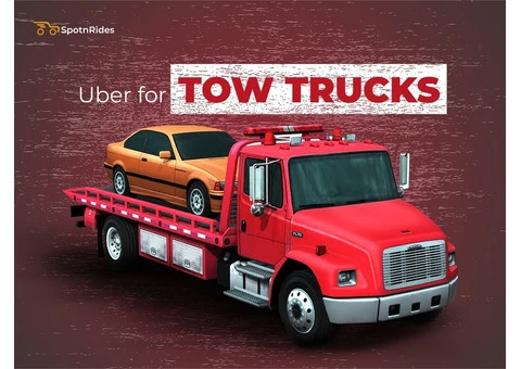 SpotnRides- Uber for Tow Trucks App Development Services - 5/7