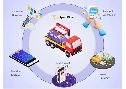 SpotnRides- Uber for Tow Trucks App Development Services - 7/7