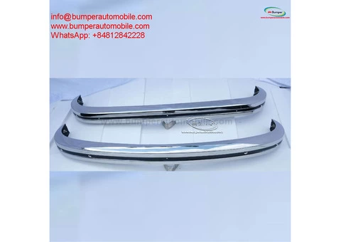 Volkswagen Type 3 bumper (1970-1973) in stainless steel - 2/4