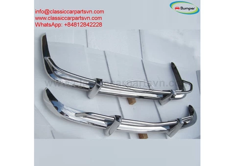 Volkswagen Karmann Ghia US type bumper (1955 – 1966) by stainless steel - 3/4