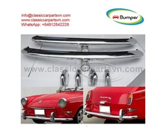 Volkswagen Type 3 bumper (1963–1969) by stainless steel