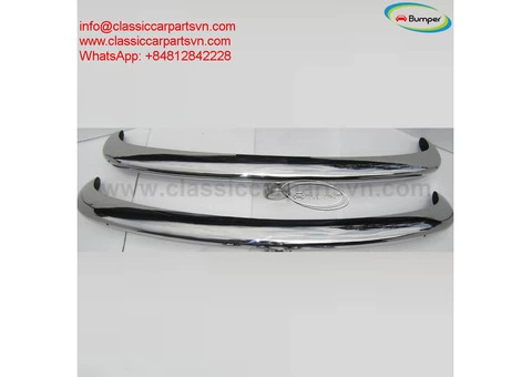 Volkswagen Type 3 bumper (1963–1969) by stainless steel - 3/4