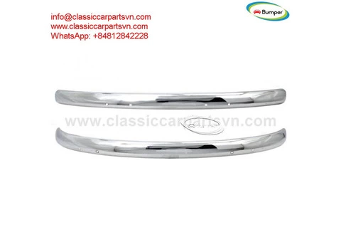 Bumpers VW Beetle blade style (1955-1972) by stainless steel - 2/4