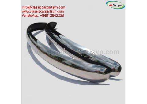 Bumpers VW Beetle blade style (1955-1972) by stainless steel - 3/4