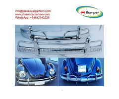 Volkswagen Beetle USA style bumper (1955-1972) by stainless steel