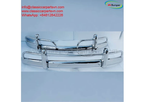 Volkswagen Beetle USA style bumper (1955-1972) by stainless steel - 2/3