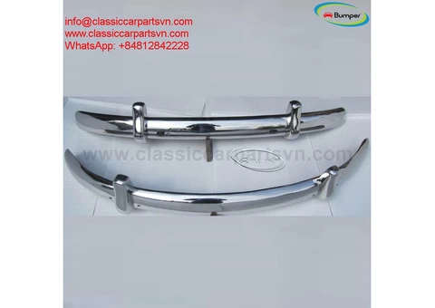 Volkswagen Beetle Euro style bumper (1955-1972) by stainless steel - 2/4