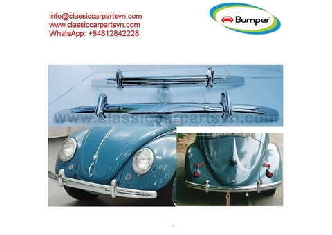 Volkswagen Beetle Split bumper (1930 – 1956) by stainless steel - 1/6