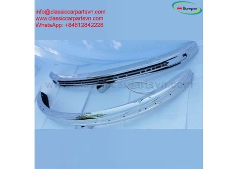 Volkswagen Beetle bumpers 1975 and onwards by stainless steel - 3/5