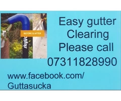gutter clearing