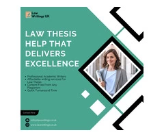 Get the professional help in Law Thesis Writing Service