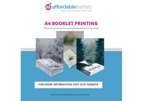 A4 Booklets Printing
