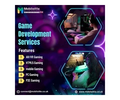 Leading Game Development Services -Mobiloitte UK