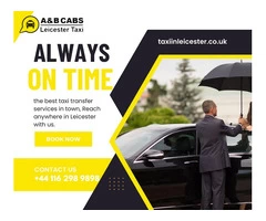 Book Taxi Online Leicester: Convenience at Your Fingertips