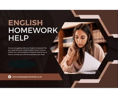 Online English Homework Help from Skilled English Tutors