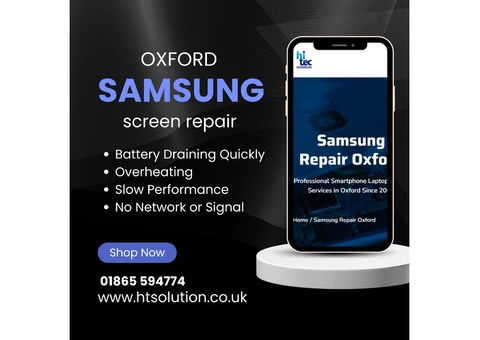 Is Your Samsung Screen Cracked? HitecSolutions in Oxford Has You Covered!