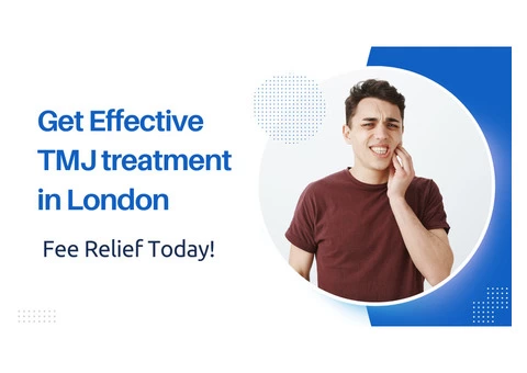 Get Effective TMJ treatment in London - Fee Relief Today