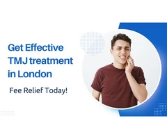Get Effective TMJ treatment in London - Fee Relief Today