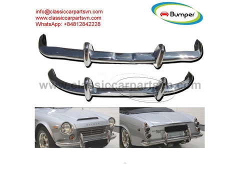 Datsun Roadster Fairlady bumpers with over rider (1962-1970) - 1/3
