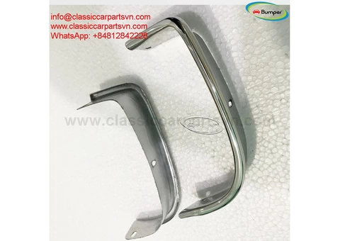 Datsun 1200 grille eyebrow surrounds new by stainless steel - 4/4