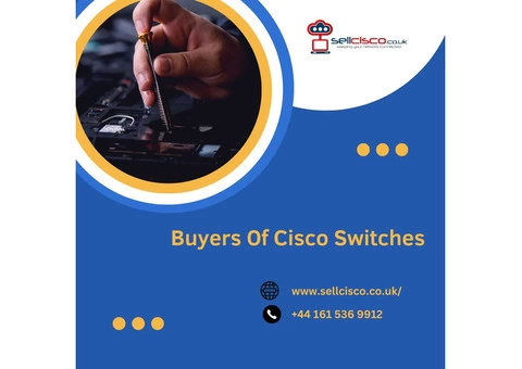 Find a fast-tracked selling process and unbiased FMV with Buyers of Cisco Switches