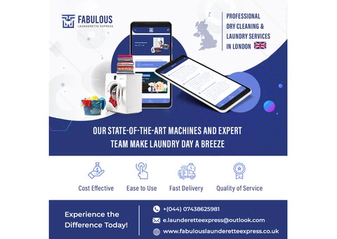 Fabulous Launderette Express - Your Trusted Dry Cleaning and Laundry Service in the UK