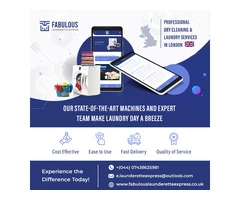 Fabulous Launderette Express - Your Trusted Dry Cleaning and Laundry Service in the UK